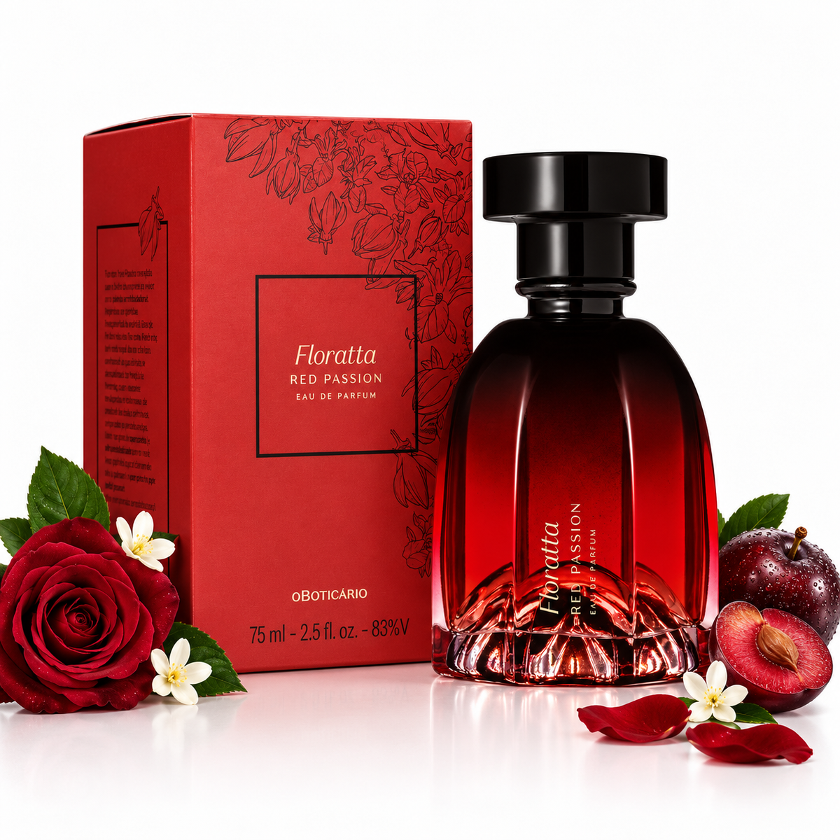Floratta Red Passion Eau de Parfum, 75ml