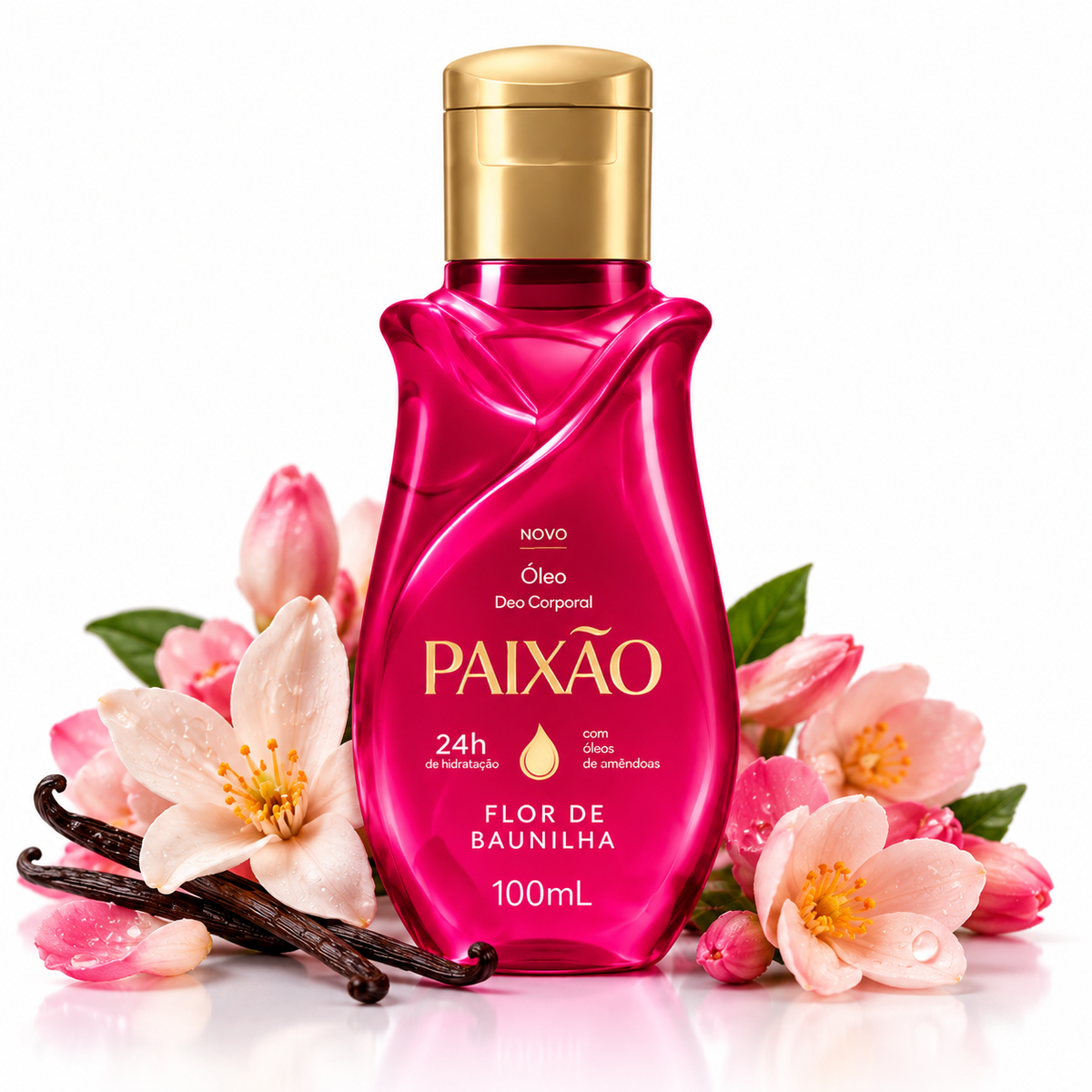 Paixão huile corps Parfumée 100 ml - Huile Corporel