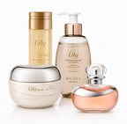 Lily – Coffret 4 Produits Parfumés Eau de Parfum, Crème Parfumée, Huile, Savon de bain