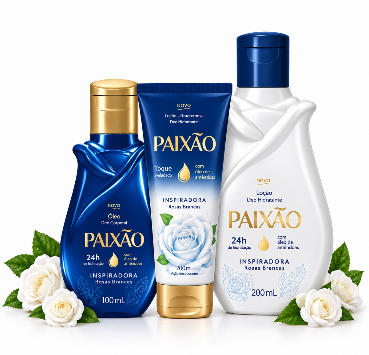 Paixão Inspiradora – Rose blanche |Trio Corps