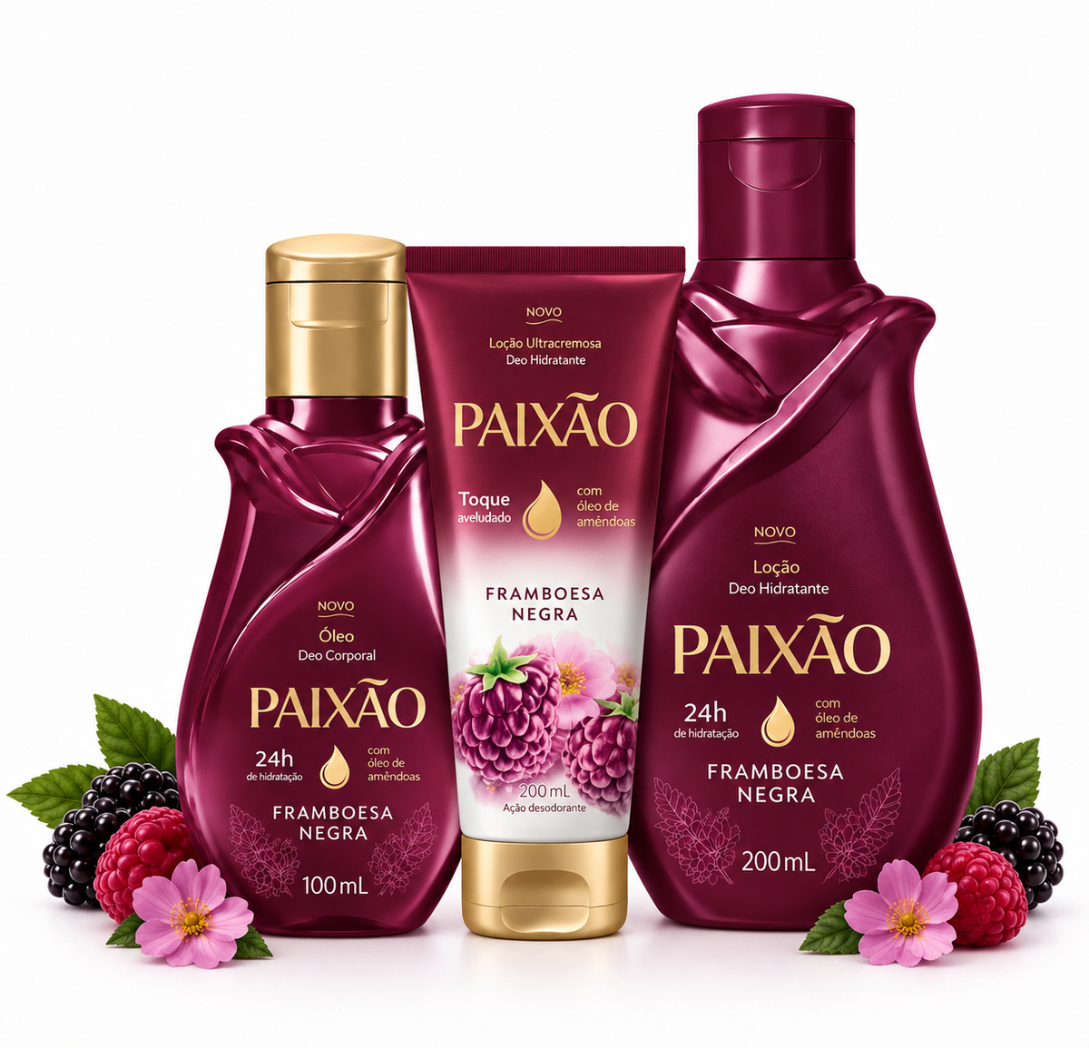Paixão Framboesa Negra – Framboise Noir |Trio Corps