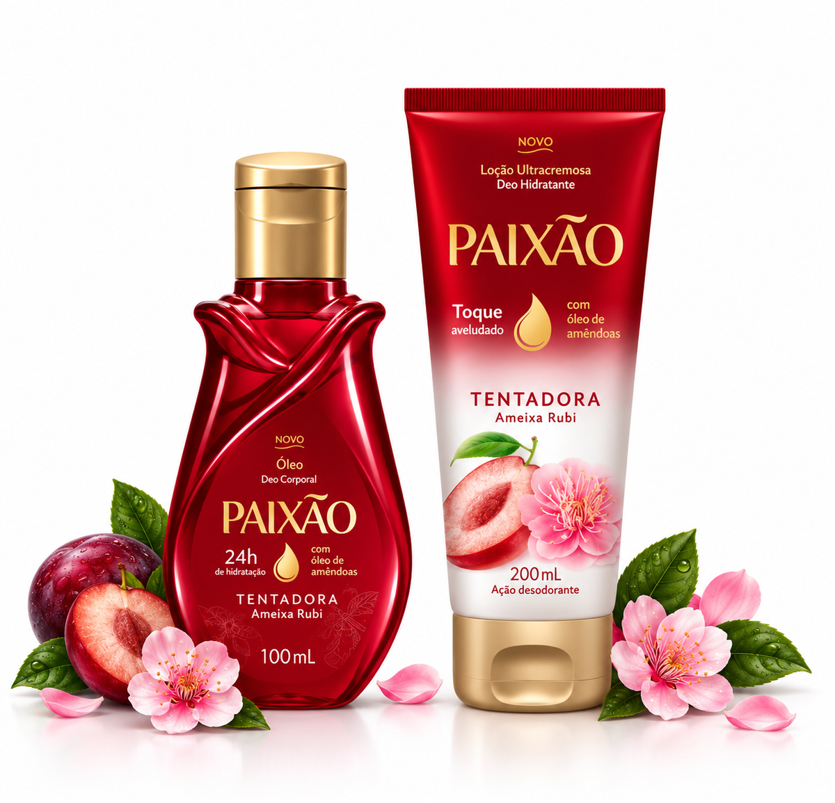 Paixão Tentadora – Crème Ultracrémeuse & Huile