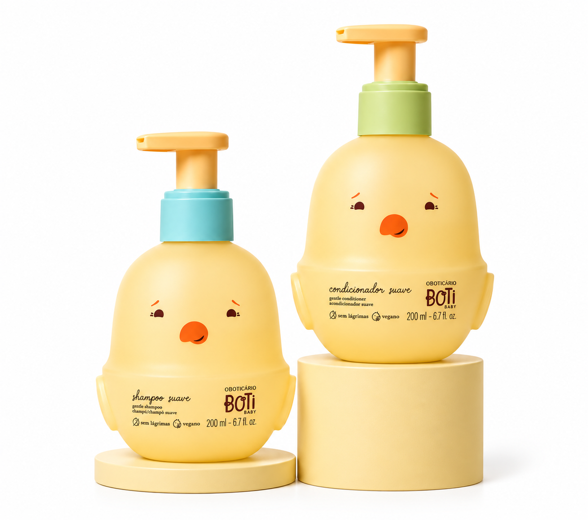 O Boticário Boti Baby – Coffret Bébé Shampooing Doux + Après-Shampooing Doux