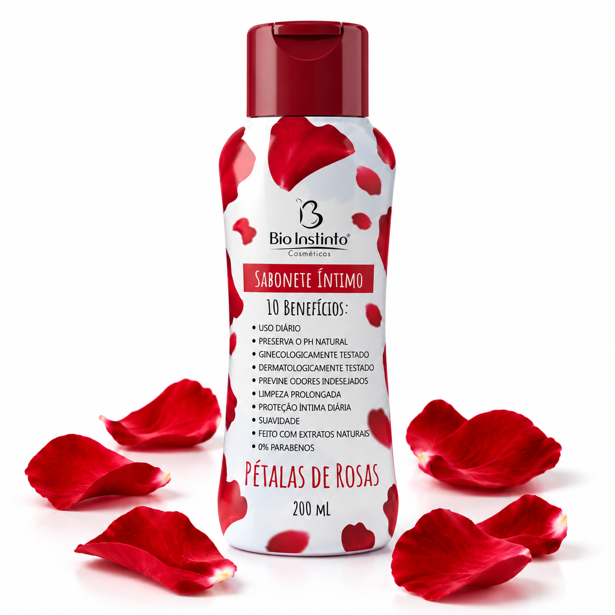 Bio Instinto – Gel Intime PéralasDeRosas (Pétale de rose) 200ml
