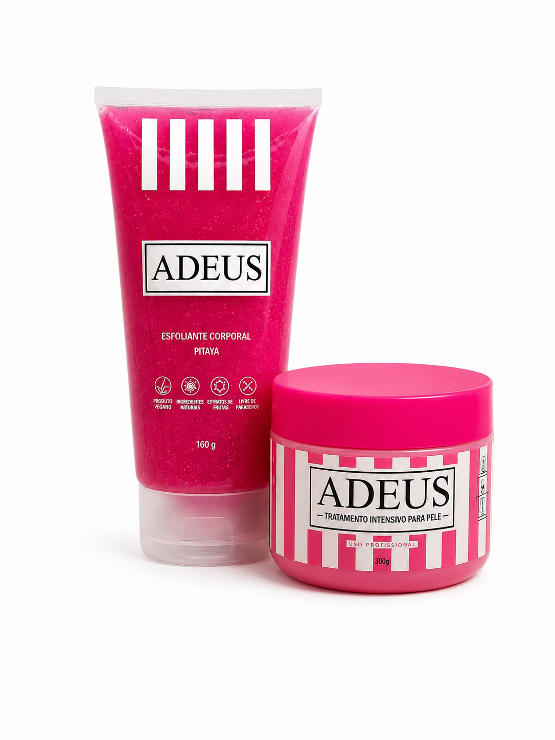 ADEUS Pitaya – Coffret Exfoliant Visage & Corps + Crème Pitaya