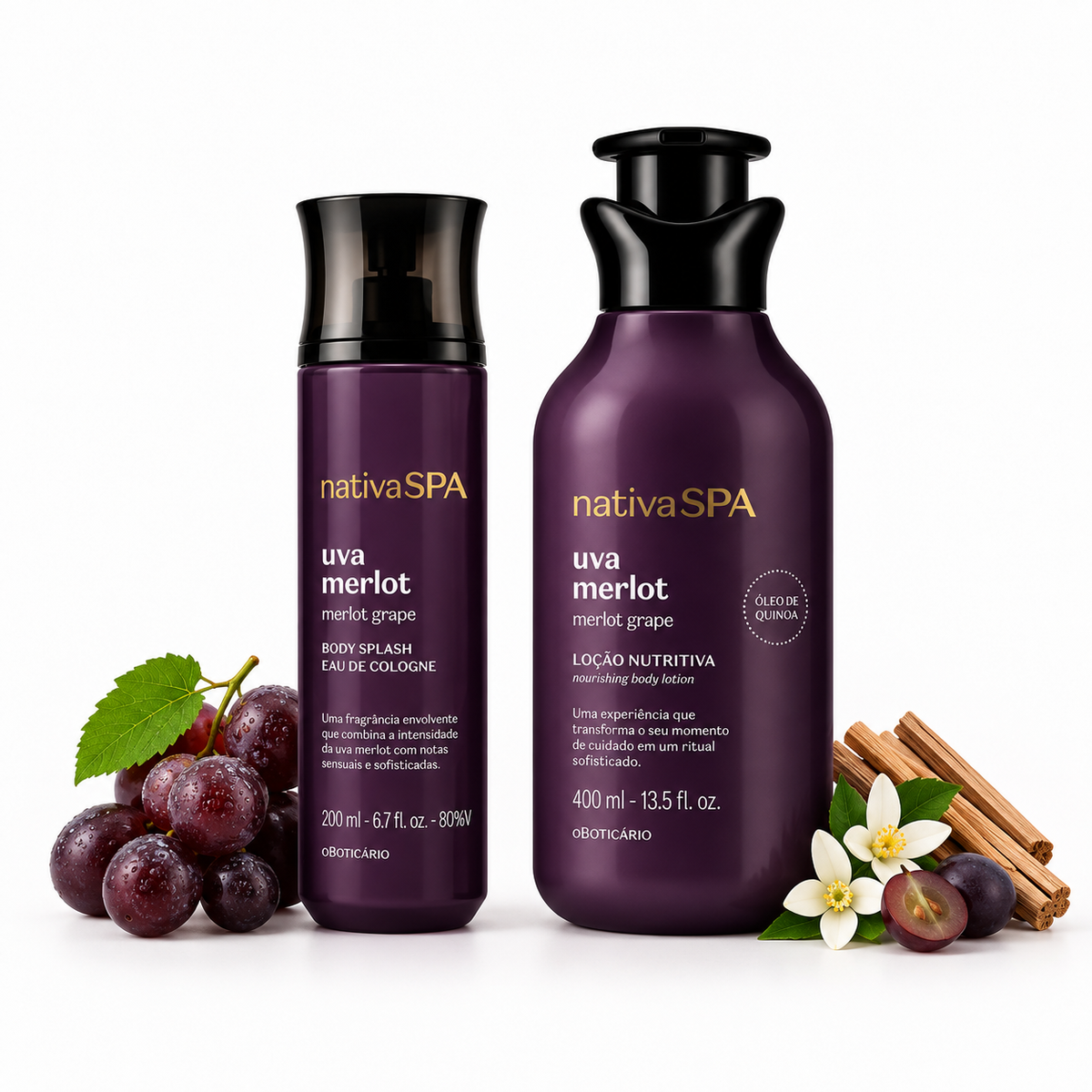 Nativa SPA Merlot Grappe – Soin Corps Merlot Grappe