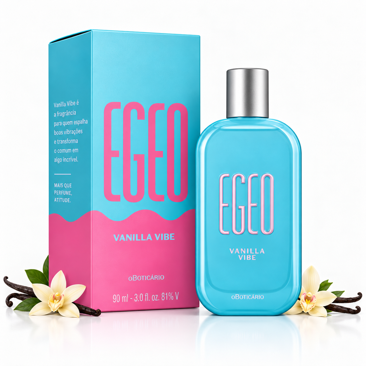 Egeo Vanille Vibe Eau de Toilette, 90 ml
