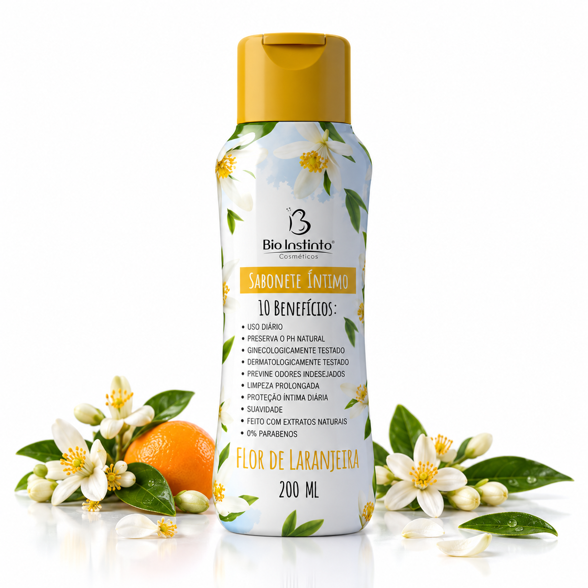 Bio Instinto – Gel Intime Flor de Laranjeira (Fleur d’Oranger) 200ml
