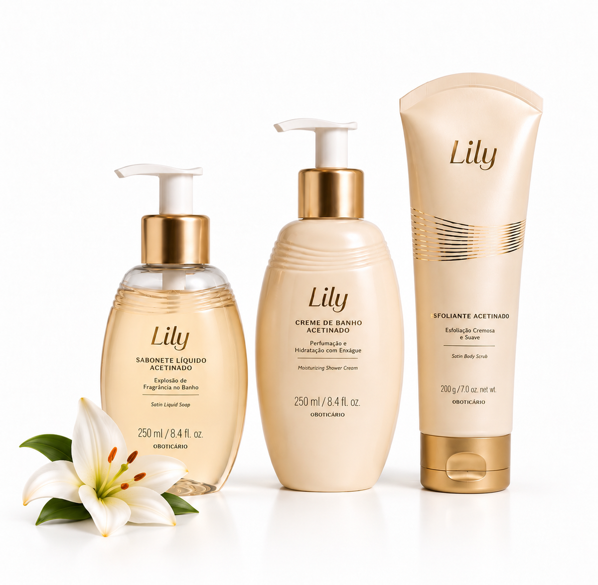 Lily – Coffret Douche | Rituel Corps Parfumé
