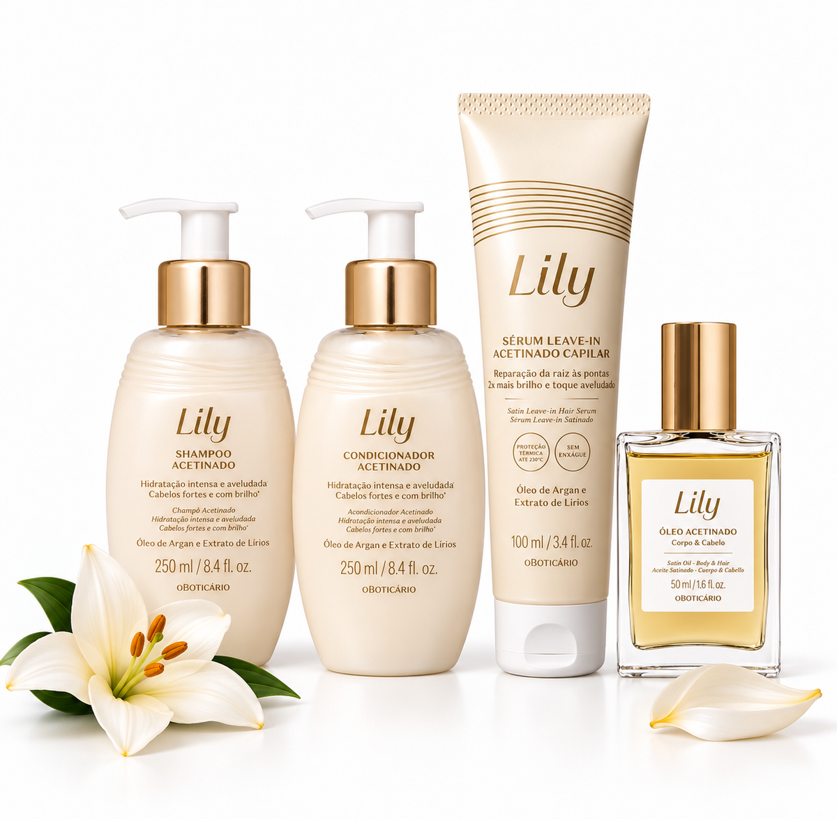 Lily – Rituel Acetinado Cheveux & Corps