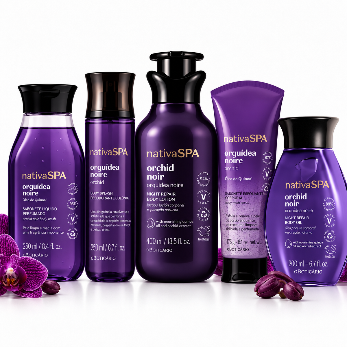Nativa SPA Orchid Noir – Soin Corps Orchid Noir