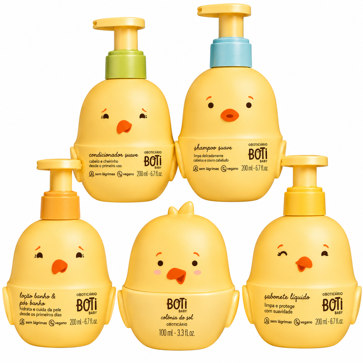 O Boticário Boti Baby – Coffret Bébé 5 Produits